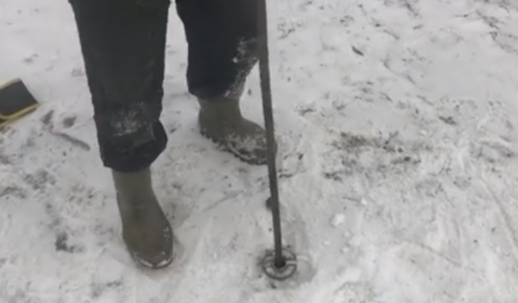 Thawing Underground Frozen Water Lines