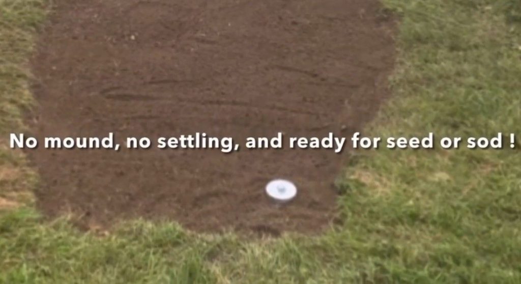 Compared to our Competitors - We Do Not Harm the Yard - Our Approach is Minimally Invasive